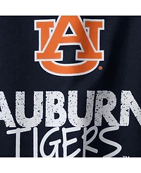 Big Boys Navy Auburn Tigers Crew Neck T-shirt