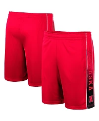 Men's Colosseum Scarlet Nebraska Huskers Lazarus Shorts