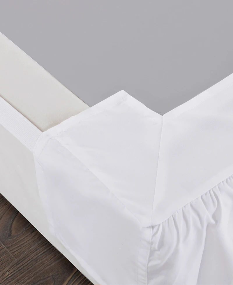 Bed Maker's Magic Skirt Ruffled Bed Skirt, Queen