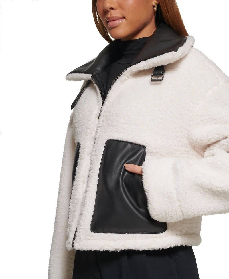 Levi's Women's Reversible Sherpa Shorty Jacket