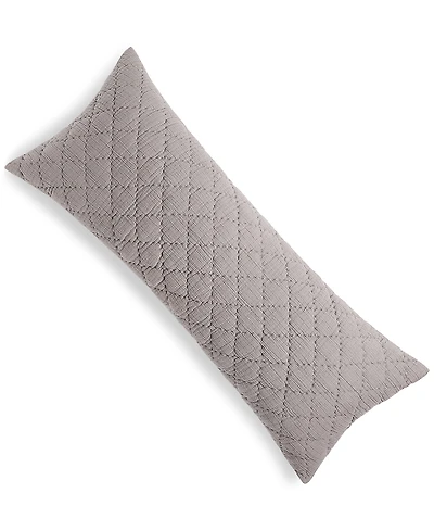 Hotel Collection Dobby Diamond Decorative Pillow, 14" x 36", Exclusively at Macy's