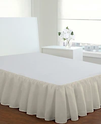 Fresh Ideas Ruffled Poplin Bed Skirt, California King