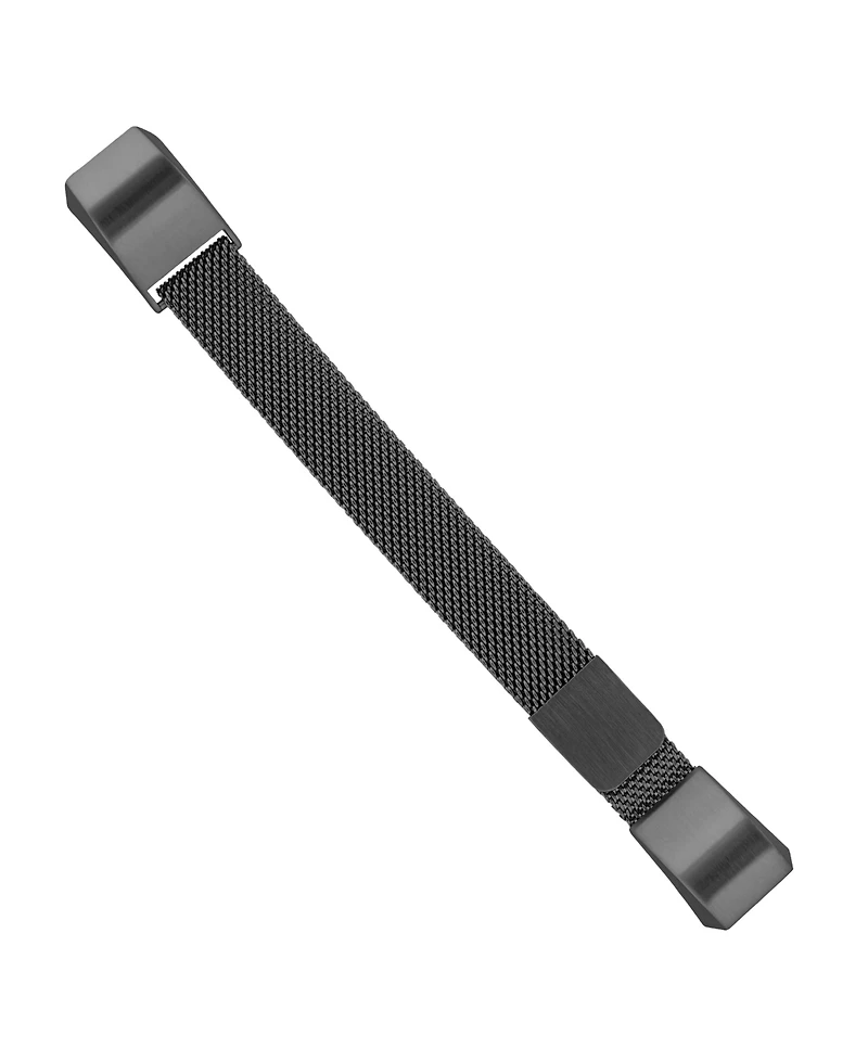 WITHit Black Stainless Steel Mesh Band designed for Fitbit Alta and Fitbit Alta Hr