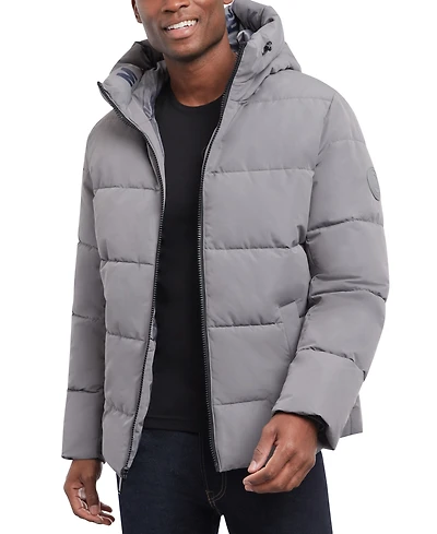 Michael Kors Men's Quilted Hooded Puffer Jacket