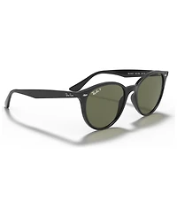 Ray-Ban Unisex Polarized Low Bridge Fit Sunglasses, RB4305F 53