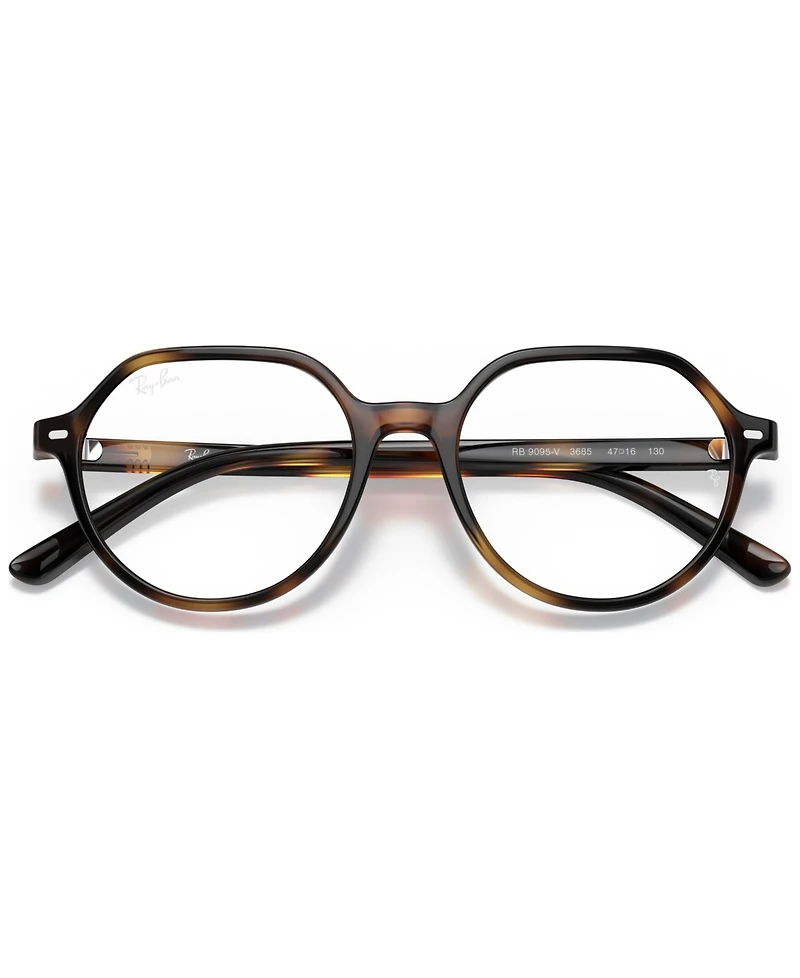 Ray-Ban Jr RB9095V Thalia Optics Unisex Square Eyeglasses