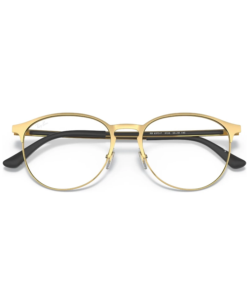 Ray-Ban RB6375 Optics Unisex Round Eyeglasses