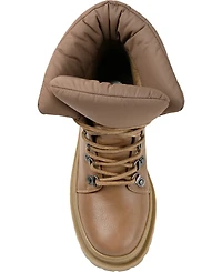 Journee Collection Women's Irrah Combat Boots
