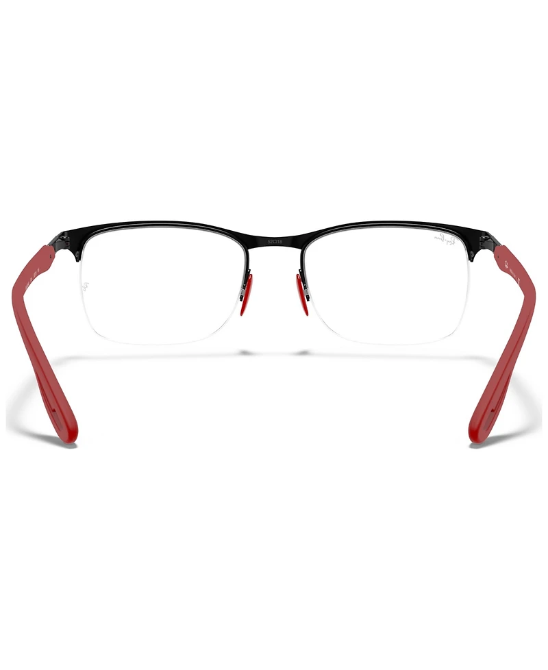 Ray-Ban Scuderia Ferrari RX8416M Men's Square Eyeglasses
