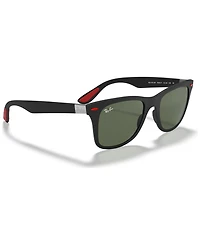 Ray-Ban Scuderia Ferrari Collection 52 Men's Low Bridge Fit Sunglasses