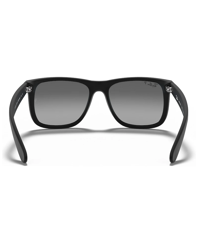 Ray-Ban Unisex Polarized Low Bridge Fit Sunglasses, RB4165F Justin Classic