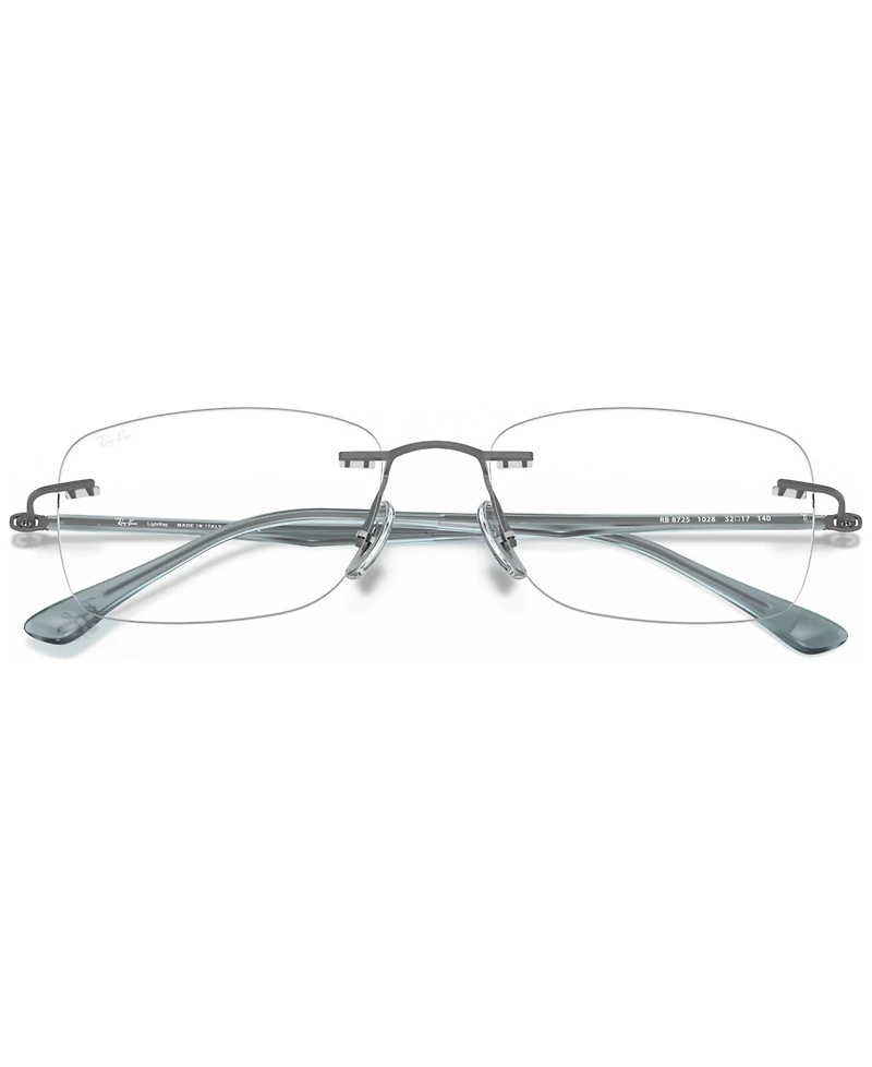 Ray-Ban RX8725 Unisex Rectangle Eyeglasses