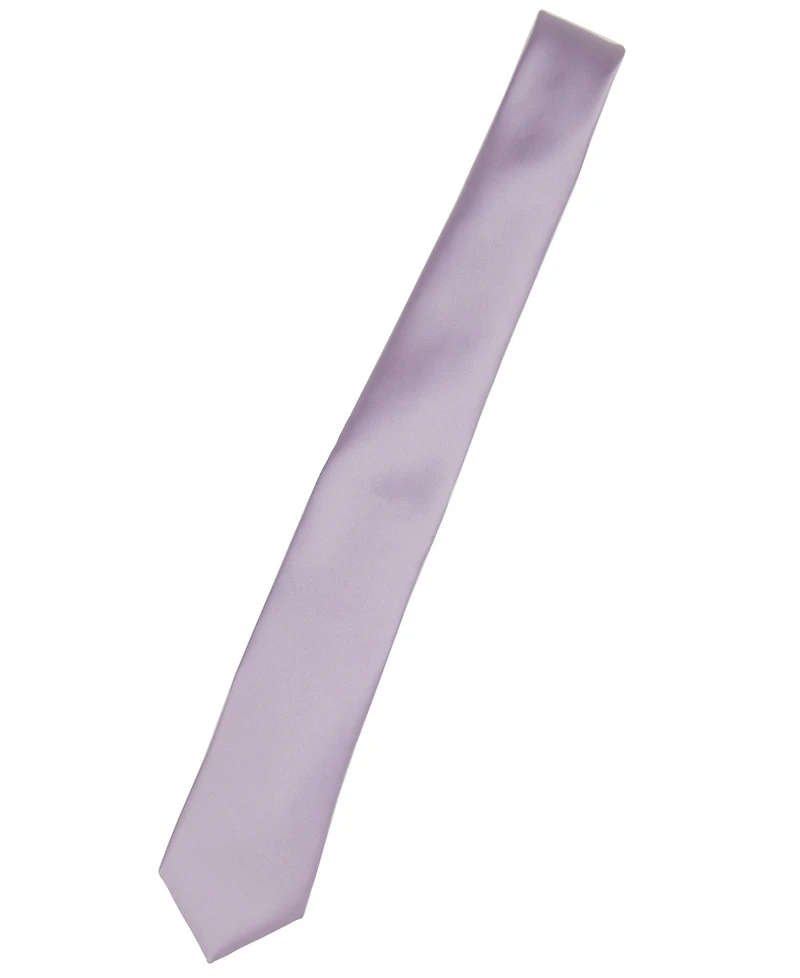 ConStruct Men's Satin Solid Tie