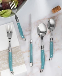 French Home Laguiole 20 Piece Stainless Steel Flatware Set, Service for 4