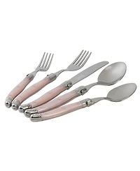 French Home Laguiole 20 Piece Stainless Steel Flatware Set, Service for 4