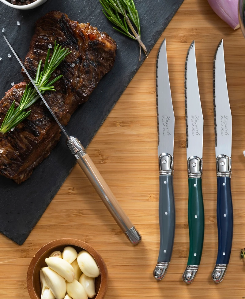 French Home Set of 4 Laguiole Steak Knives