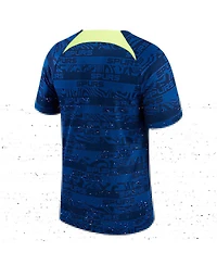 Big Boys Nike Blue Tottenham Hotspur 2022 Pre-Match Raglan Performance Top