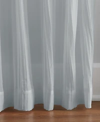 Elrene Home Fashions Jolie Semi Sheer Tab Top Window Curtain