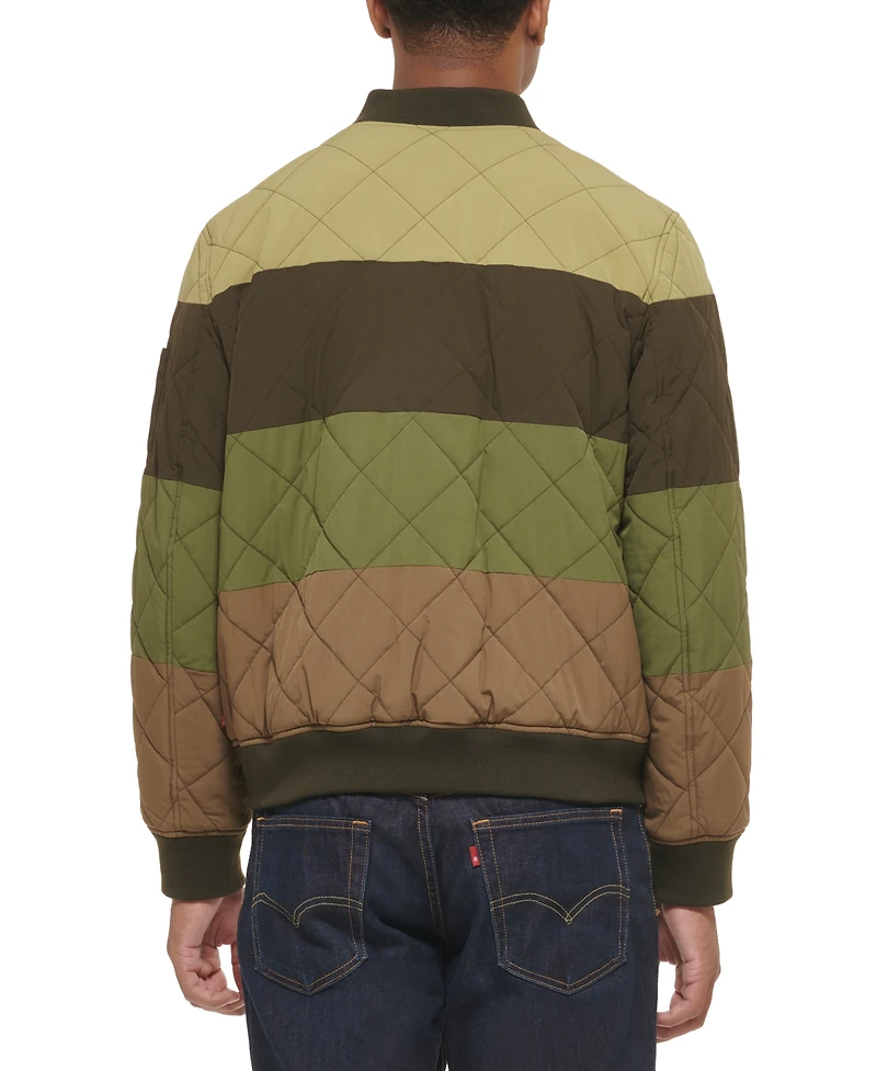 Levi's Men's Quilted Fashion Bomber Jacket