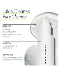 Well People Juice Cleanse Soothing Aloe Face Cleanser