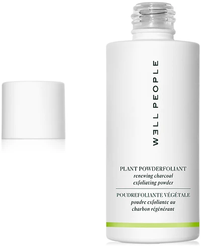 Well People Plant Powderfoliant Renewing Charcoal Exfoliating Powder