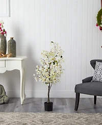 4' Bougainvillea Artificial Tree