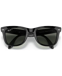 Ray-Ban Polarized Sunglasses, RB4105 Folding Wayfarer