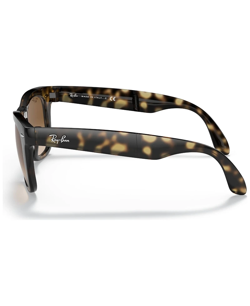 Ray-Ban Sunglasses, RB4105 Folding Wayfarer
