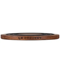 Le Creuset 8" Magnetic Heat Resistant Acacia Wood Trivet