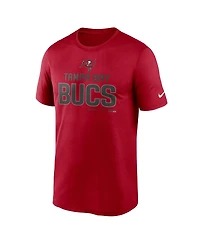 Men's Nike Red Tampa Bay Buccaneers Legend Community Performance T-shirt