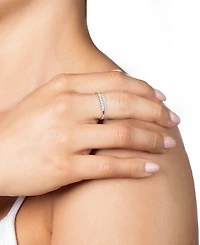 Giani Bernini Cubic Zirconia Ring Band (3/4 ct. t.w.) in Sterling Silver