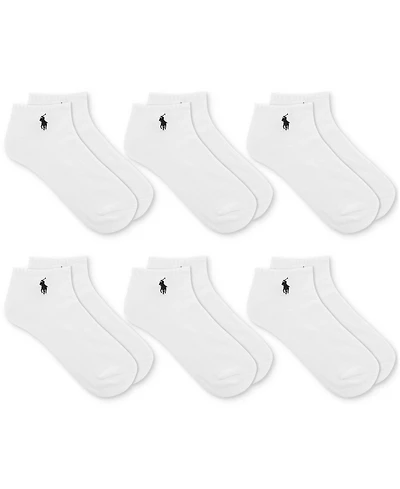 Polo Ralph Lauren Men's 6-Pack Performance Sport Low Cut Socks
