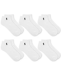 Polo Ralph Lauren Men's 6-Pack Performance Sport Low Cut Socks