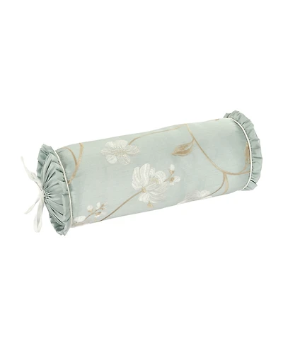 Royal Court Spring Garden Bolster Decorative Pillow, 7" x 16"