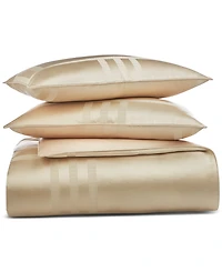 Hotel Collection Structure Gold 3-Pc. Duvet Cover Set, King, Exclusively at Macy's