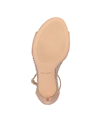 Nine West Women's Imery Mesh Peep Toe Booties