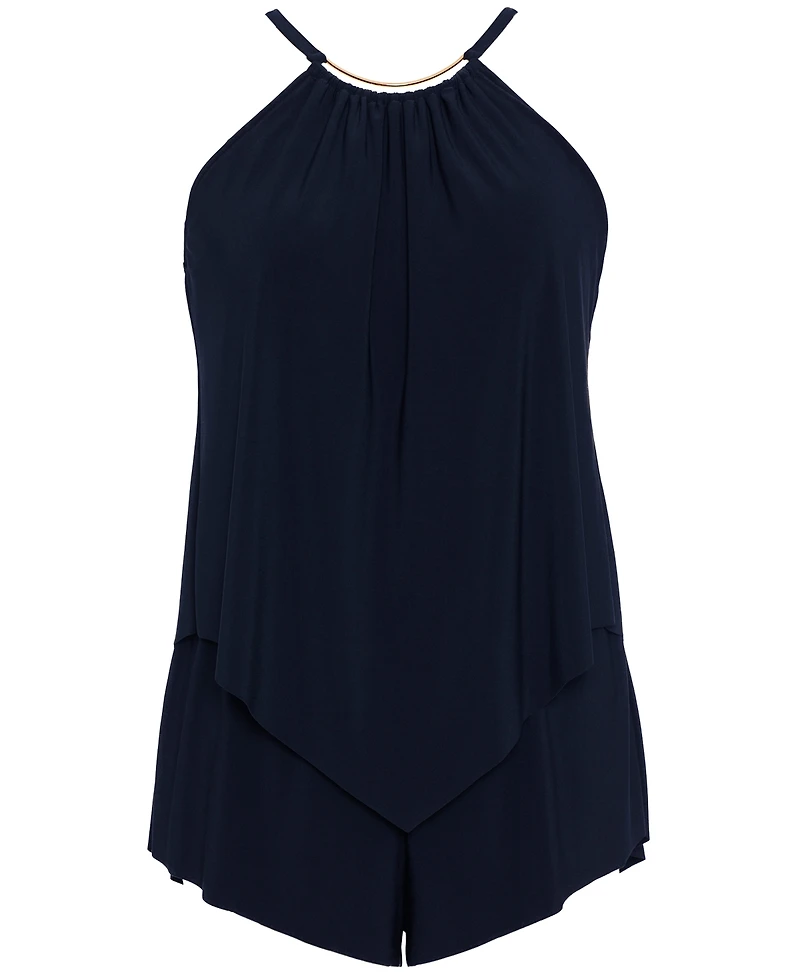 Magicsuit Women's Tummy Control Romper-Style One-Piece Swimsuit