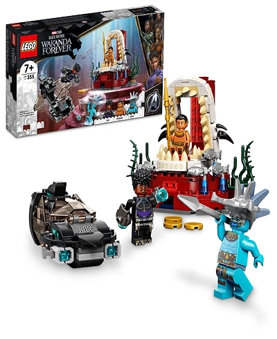 Lego Super Heroes Marvel King Namor's Throne Room 76213 Building Set, 355 Pieces