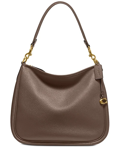 Cary Medium Soft Pebble Leather Shoulder Bag