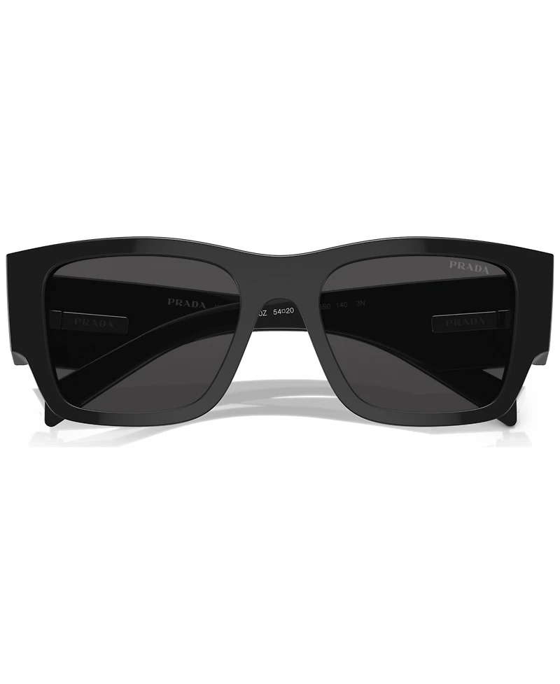 Prada Symbole Rectangular Men's Sunglasses