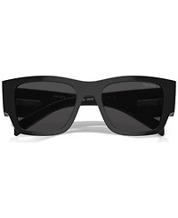 Prada Symbole Rectangular Men's Sunglasses