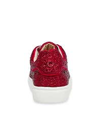 Betsey Johnson Little and Big Girls Sidny Rhinestone Sneakers