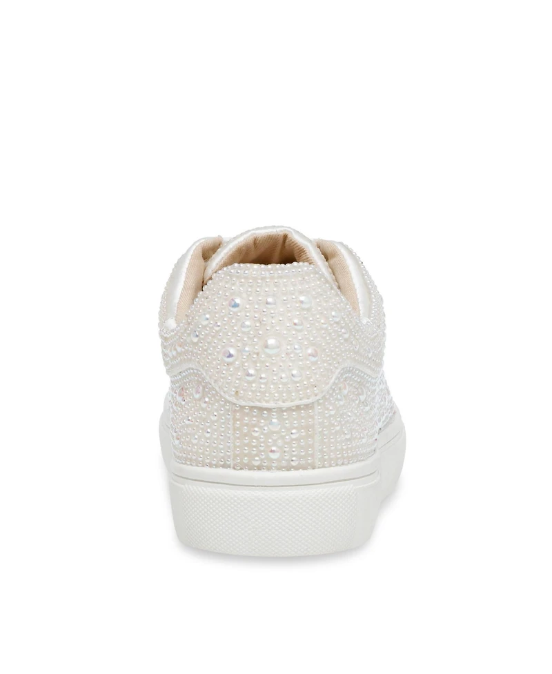 Betsey Johnson Little and Big Girls Sidny Rhinestone Sneakers
