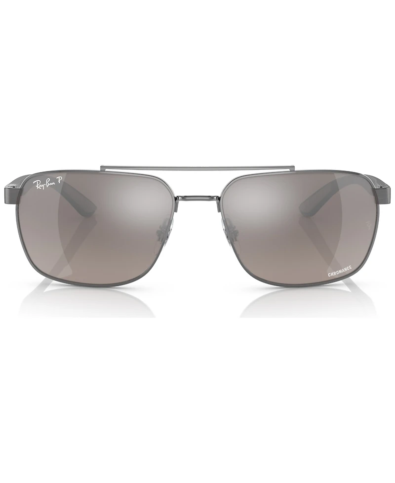 Ray-Ban Men's Polarized Sunglasses, RB370159-yzp