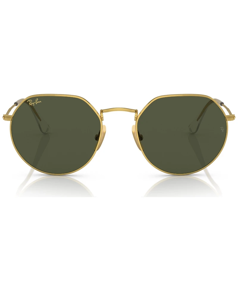 Ray-Ban Unisex Jack Titanium Sunglasses, RB8165