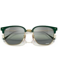 Ray-Ban Unisex Polarized Low Bridge Fit Sunglasses, RB4416F55-zp