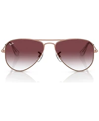Ray-Ban Jr Kids Sunglasses, Gradient Aviator RJ9506 (ages 7-10)