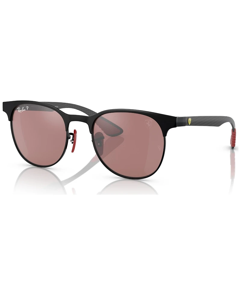 Ray-Ban RB8327M Scuderia Ferrari Collection 53 Unisex Polarized Sunglasses