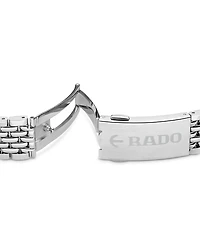 Rado Unisex Swiss Automatic Captain Cook Stainless Steel Bracelet Watch 37mm