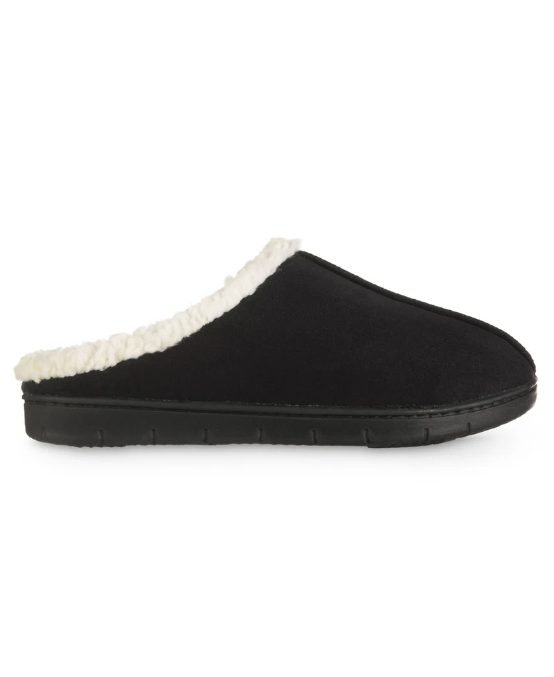 Isotoner Signature Women's Microsuede Rory hoodback Comfort Slippers